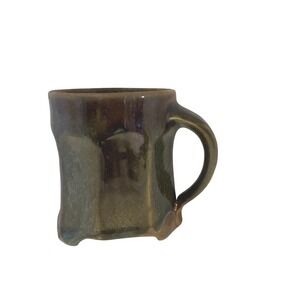 John Shedd Hand Made Art Pottery Two Tones 1 Coffee Mugs